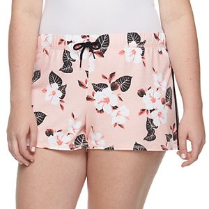 Juniors' Plus Size SO® French Terry Shorts