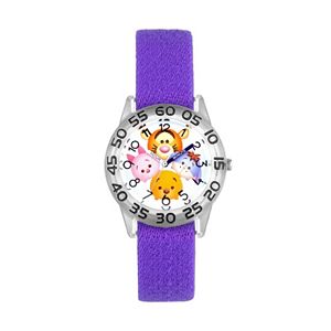 Disney's Tsum Tsum Winnie the Pooh Kids' Reversible Time Teacher Watch