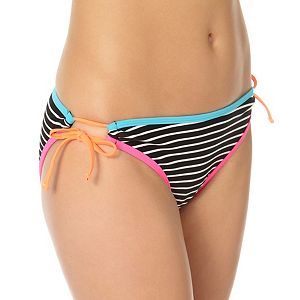 In Mocean Clueless Stripe Bikini Bottoms
