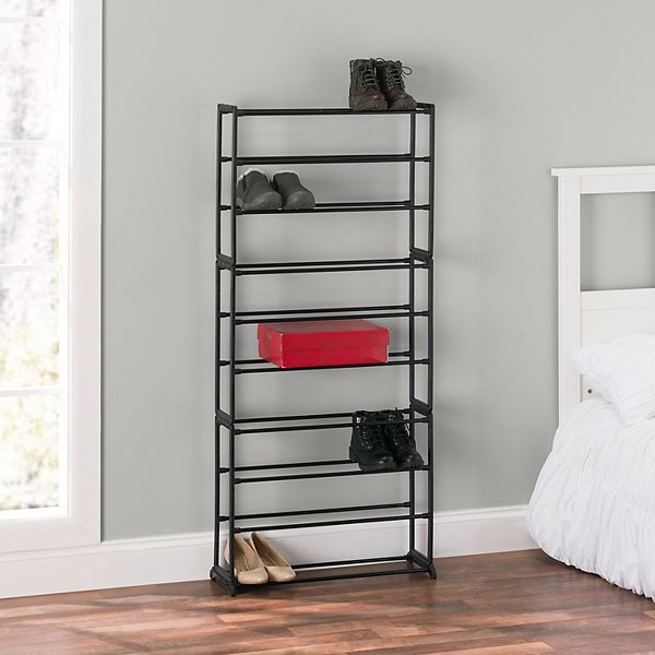 Home Basics 30 Pair Shoe Rack