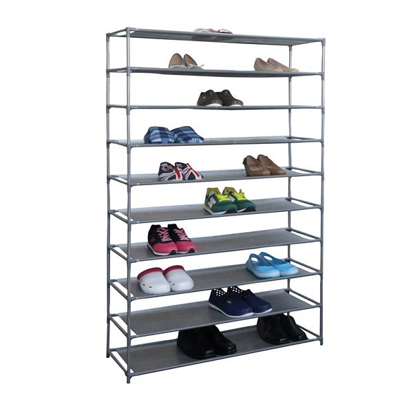 Home Basics 50 Pair Non Woven Shoe Shelf