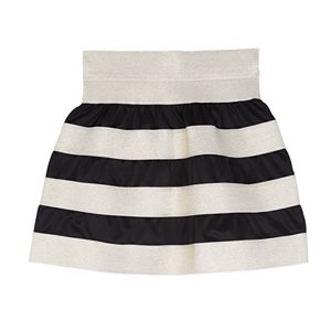 Girls 7-16 IZ Amy Byer Striped Scuba Skirt