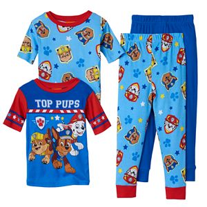 Boys 4-8 Paw Patrol 4-Piece Pajama Set