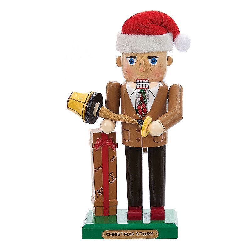 A Christmas Story Mr. Parker & Leg Lamp Nutcracker by Kurt Adler, Multicolo