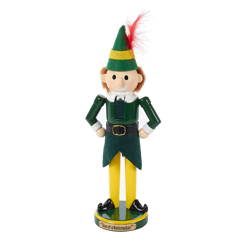 Elf 11-in. Buddy The Elf Christmas Nutcracker by Kurt Adler, Multicolor