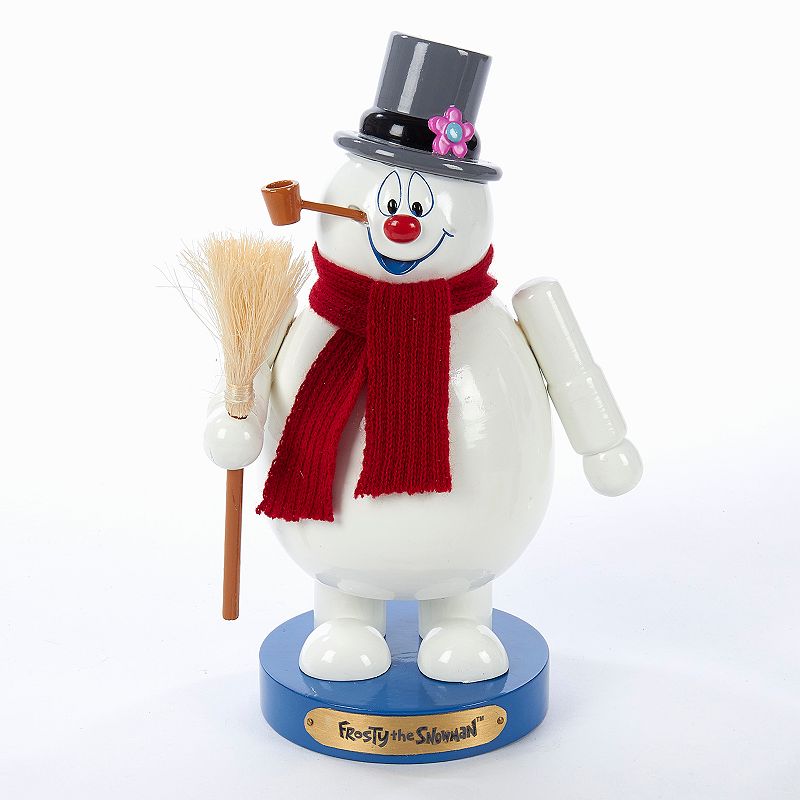 Frosty The Snowman Christmas Nutcracker by Kurt Adler, White
