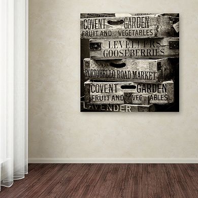 Trademark Fine Art "Covent Garden Market" Canvas Wall Art