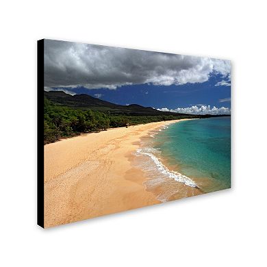 Trademark Fine Art "Makena Maui" Canvas Wall Art