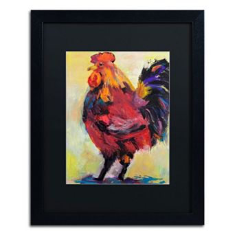 Trademark Fine Art "In Command" Black Framed Wall Art