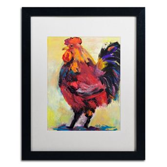 Trademark Fine Art "In Command" Black Framed Wall Art