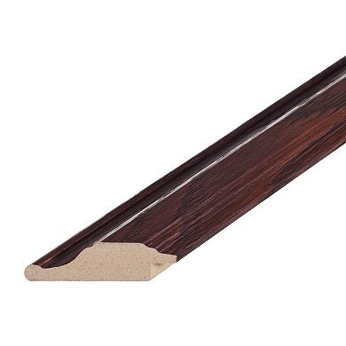 Trademark Fine Art "Access to Desires" Wood Finish Framed Wall Art