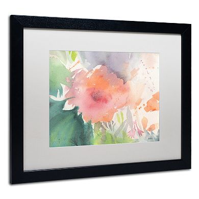 Trademark Fine Art Coral Blossom Framed Wall Art