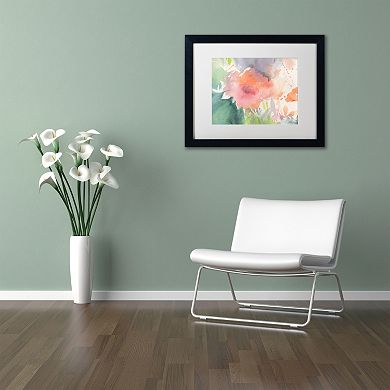 Trademark Fine Art Coral Blossom Framed Wall Art