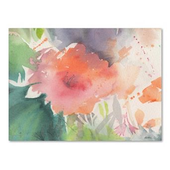 Trademark Fine Art Coral Blossom Canvas Wall Art