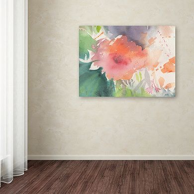 Trademark Fine Art Coral Blossom Canvas Wall Art
