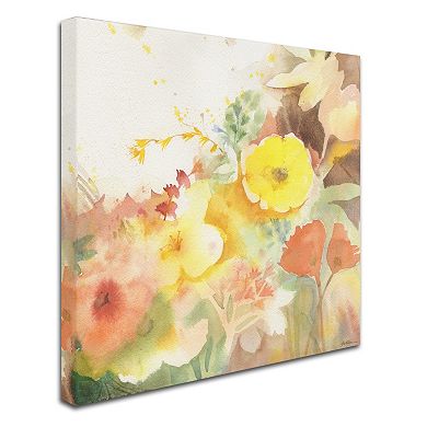 Trademark Fine Art Yellow Path Canvas Wall Art