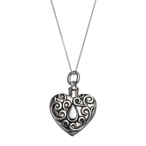 Sentimental Expressions Sterling Silver Heart Rememberance Ash Holder ...