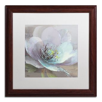 Trademark Fine Art "Jump III" Wood Finish Framed Wall Art