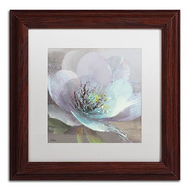 Trademark Fine Art "Jump III" Wood Finish Framed Wall Art