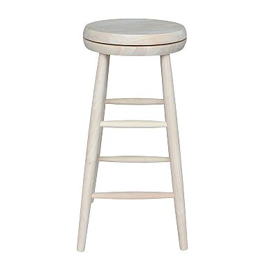 International Concepts Swivel Bar Height Stool