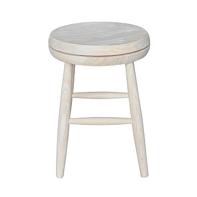 International Concepts Swivel Dining Height Stool