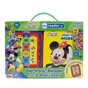 Disney's Mickey Mouse Clubhouse Electronic Reader & 8 Book Library Set