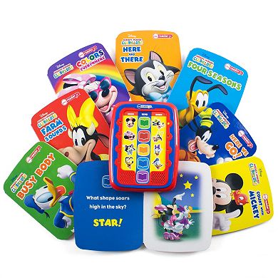 Disney's Mickey Mouse Clubhouse Electronic Reader & 8 Book Library Set