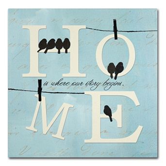Trademark Fine Art "Well Said II" Canvas Wall Art