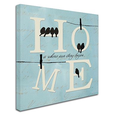 Trademark Fine Art "Well Said II" Canvas Wall Art