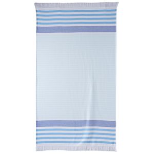 Celebrate Summer Together Flat Woven Stripe Beach Towel