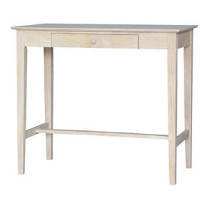 International Concepts White Standing Desk