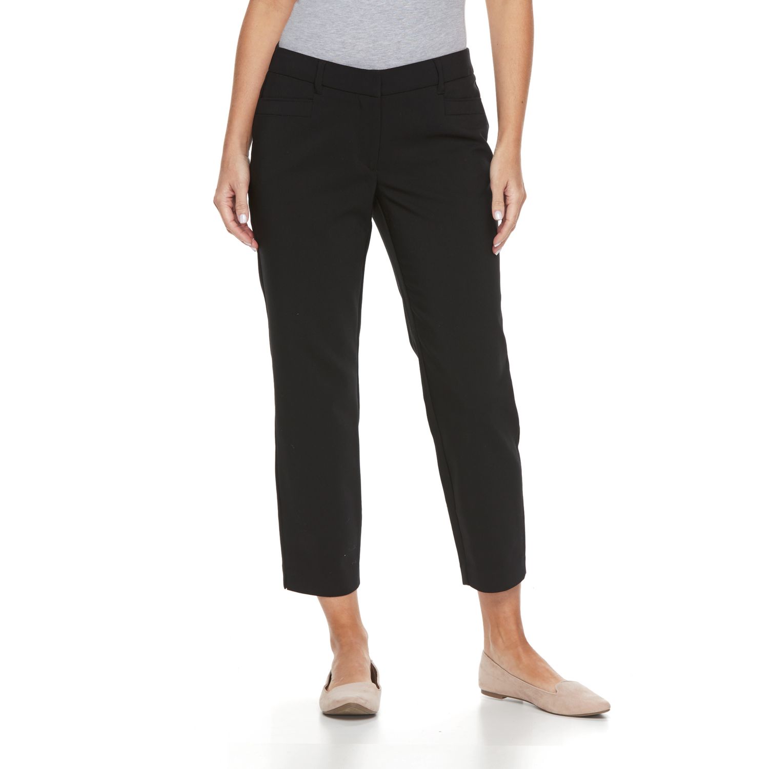 Petite Dana Buchman Crop Pants