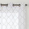 Sonoma Goods For Life™ 2-pack Fret Embroidery Window Curtains