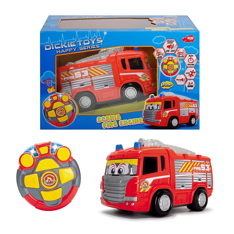 EAN 4006333050114 product image for Dickie Toys Remote Control Happy Fire Truck, Multicolor | upcitemdb.com