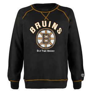 Men's Old Time Hockey Boston Bruins Miffen Fleece Sweatshirt
