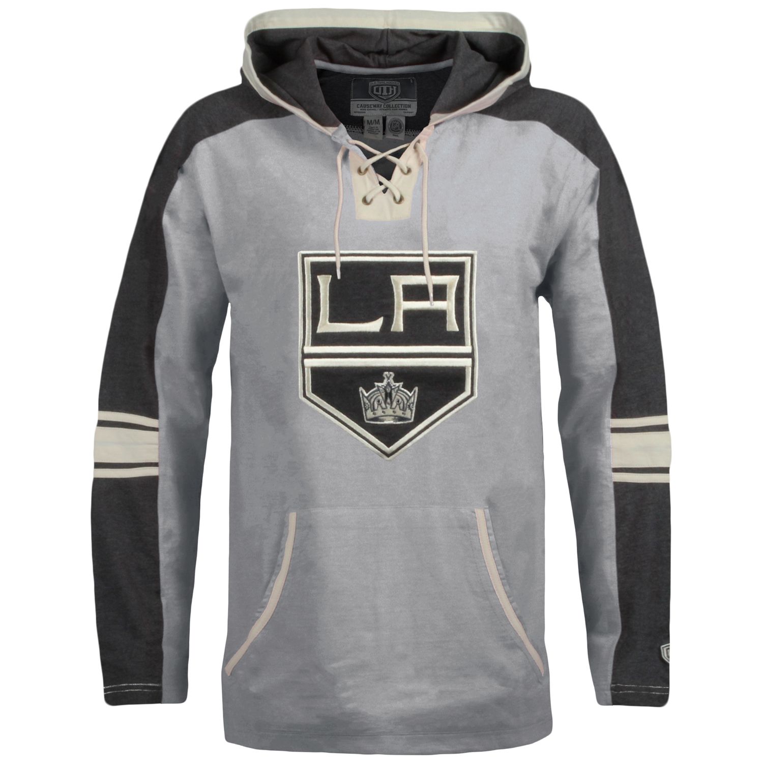 la kings lace up jersey