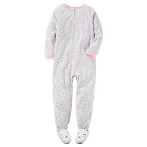 Girls 4-12 Carter's One-Piece Print Pajamas