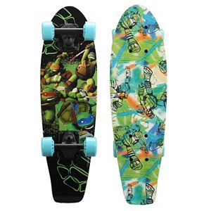 Teenage Mutant Ninja Turtles Turtle Power Graphic 21-Inch Cruiser Skateboard by PlayWheels