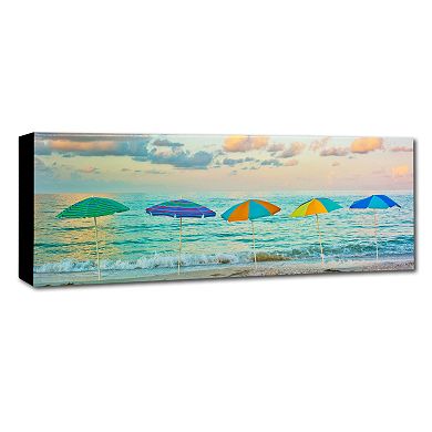 Trademark Fine Art Florida Party Of Five Canvas Wall Art