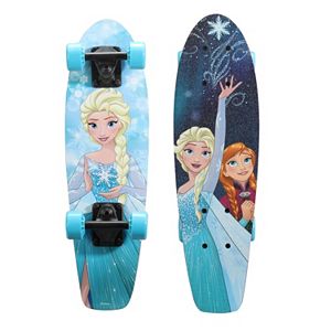 Disney's Frozen Elsa & Anna Snowflake Graphic 21-Inch Wood Cruiser Skateboard