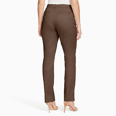 Women's Gloria Vanderbilt Anita Sateen Straight-Leg Pants