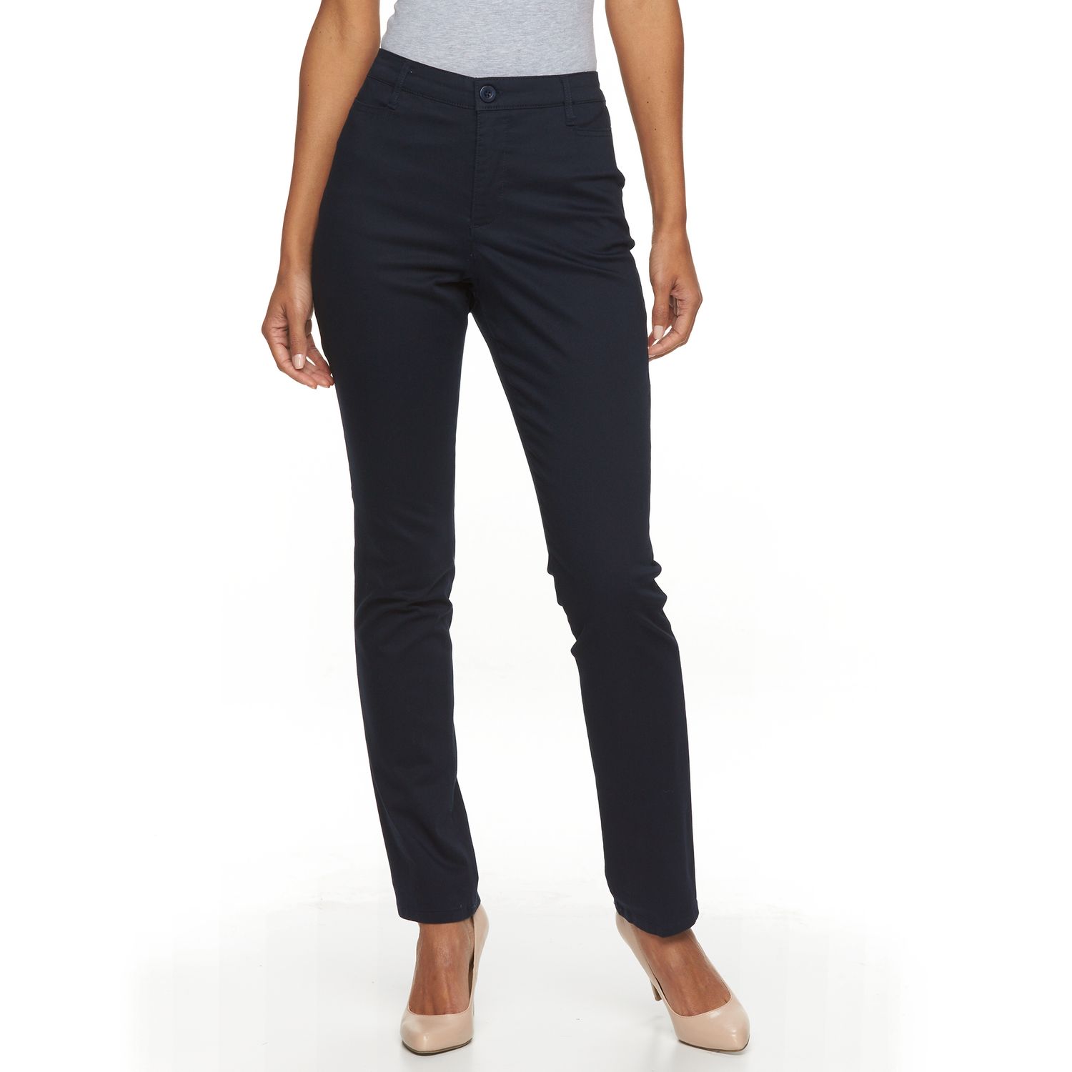 gloria vanderbilt straight leg pants