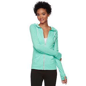 Juniors' SO® Solid Zip Up Hoodie