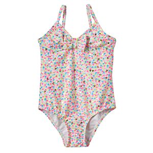 Baby Girl OshKosh B'gosh® Foiled Heart One-Piece Swimsuit