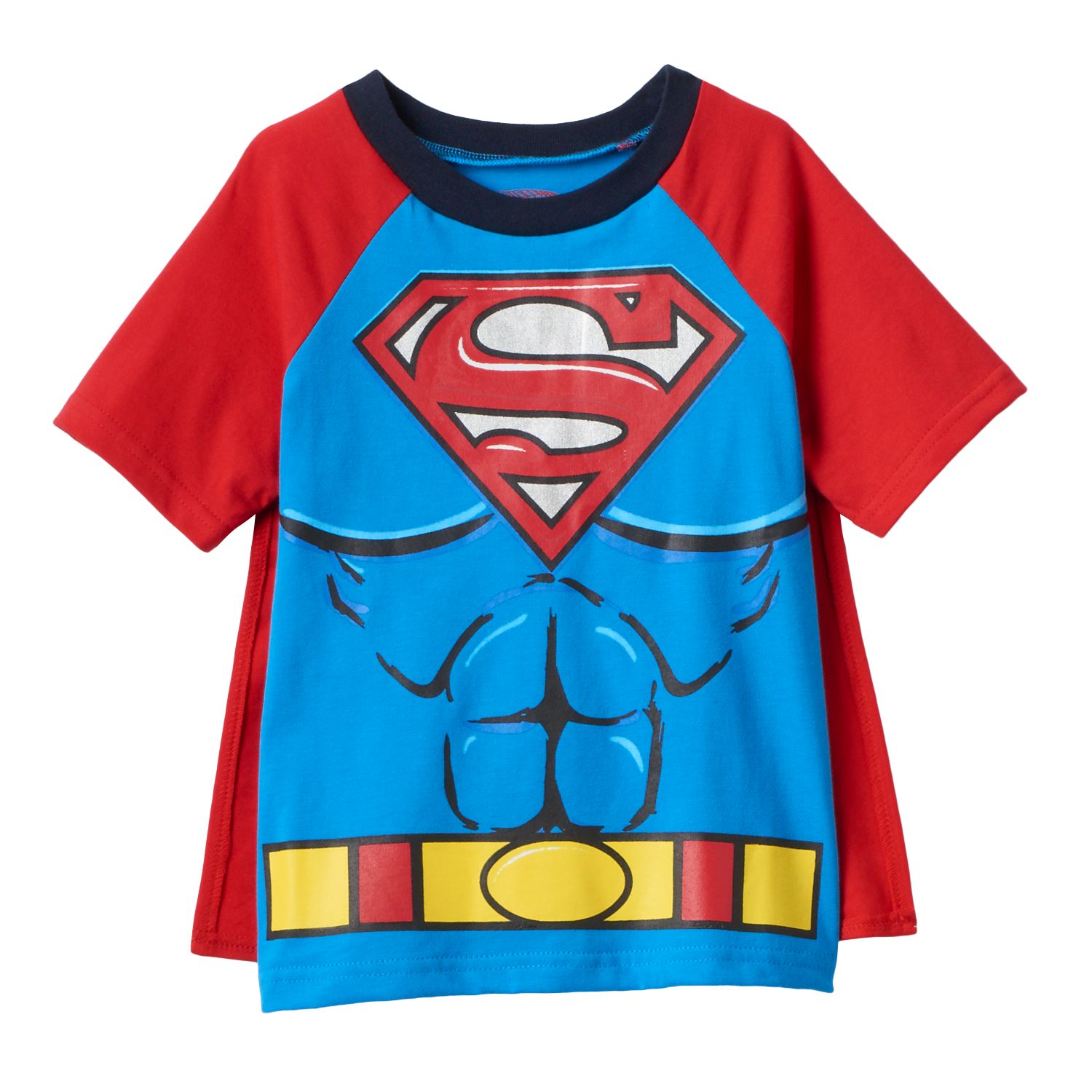 toddler superman shirt with cape