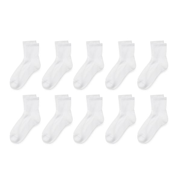 Women's Tek Gear® 10pk. Cushioned Quarter Socks