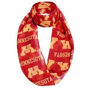 Women's Forever Collectibles Minnesota Golden Gophers Logo Infinity Scarf