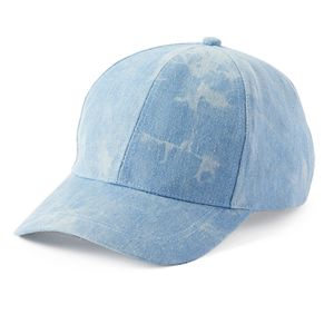 Women's SO® Stoned Wash Denim Baseball Cap