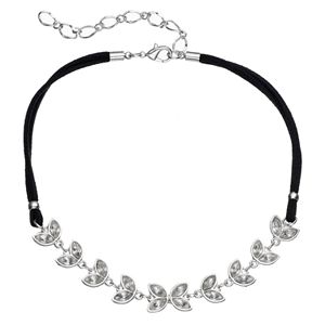 Apt. 9® Marquise Faux Suede Choker Necklace