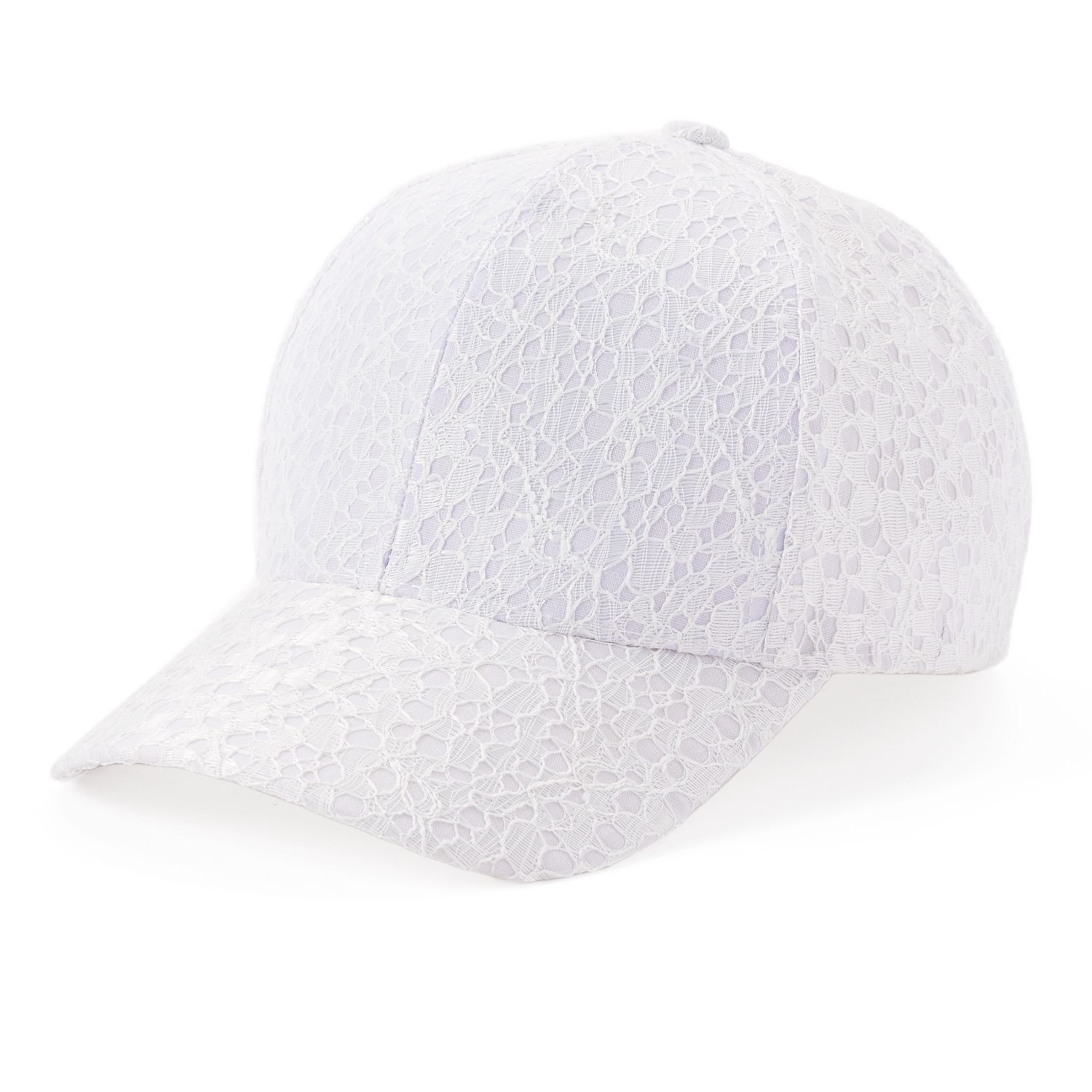 lace baseball cap